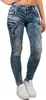 Cipo & Baxx Damen Jeans WD322 Blue W30/L34 Produktbild-Vorschau 3