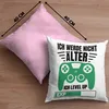 Trendation - Zocker Deko-Kissen mit Füllung 40x40 Geschenk Produktbild-Vorschau 4