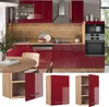 Hängeschrank Vicco Fame-Line Bordeaux Hochglanz 50 cm, Produktbild-Vorschau 2