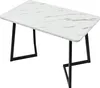 MODFU Table à manger effet marbre (1 pièce), table de Voir les images du produit 4