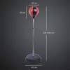 HOMCOM Sac de frappe sur pied punching ball pour enfants et Voir les images du produit 5