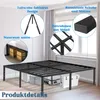 XMTECH postel 160 x 200 cm, postel pro hosty, manželská Náhled obrázku produktu 6