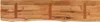 A wooden shelf with four hooks mounted on it. Náhled obrázku produktu