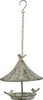 Vogelhaus Futterhaus grau-braun Garten Vogelhäuschen z.H. Produktbild-Vorschau 1