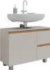 Meuble sous vasque simple Vicco J-Shape Cachemire/Artisan Voir les images du produit 5