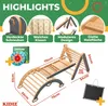KIDIZ® Klettergerüst Montessori Kletterdreieck 7in1 Produktbild-Vorschau 8