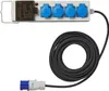 Zelt-/Faltanhängereinheit 20 m, 3 x 1,5 mm² mit MCCB und Produktbild-Vorschau 5