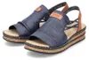 Damen Sandalen Rieker 62962-14 blau combi 39 Produktbild-Vorschau 20