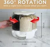 Versatile Veľký zásobník 5 kg 6 priehradok otočný zásobník Náhľad obrázku produktu 9