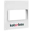 KOTARBAU® Bride murale 110 x 55 mm Plaque murale Bride en Voir les images du produit 1