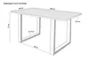 Esstisch 140x80cm Akazie massiv nussbaumfarben schweizer Produktbild-Vorschau 5