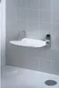Siège de douche rabattable, blanc/chrome, SOUND 38,5 x 35,4 Voir les images du produit 5