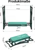 Sgabello da giardino Wiltec, sgabello per ginocchia fino a Anteprima dell’immagine prodotto 11
