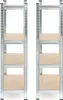 Wiltec sada 2x těžkých regálů 160x60x180cm, 175kg/polička, Náhled obrázku produktu 7