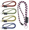 WEBBOMB® Tubular Lanyard Rosa / Schwarz rund weich mit Produktbild-Vorschau 5