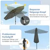 Parasol ogrodowy COSTWAY 300 cm z oświetleniem słonecznym Podgląd zdjęcia produktu 8
