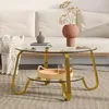 Table basse/table d'appoint de style rétro minimaliste avec Voir les images du produit 7