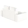 Dekoria Bezug für Kivik 2-Sitzer Sofa, weiss, Bezug für Produktbild-Vorschau 2