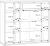 Forte ALICE SPRINGS Schuhschrank 100 110, moderner Produktbild-Vorschau 7