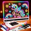 LED-Zeichenbrett mit 16 RGB-Lichteffekten wiederaufladbar Produktbild-Vorschau 1