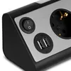 REV LIGHT SOCKET Listwa z 3 gniazdami + 2x USB Podgląd zdjęcia produktu 5