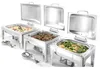 HENDI Chafing Dish GN 2/3, satinato, Profi Line, 6L, Anteprima dell’immagine prodotto 2