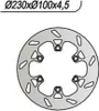 NG Bremsscheibe für KAWASAKI MOTORCYCLES KLX 230mm 094 Produktbild-Vorschau 4