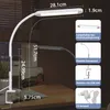 ZMH Schreibtischlampe LED Dimmbar Klemmbar Weiß Produktbild-Vorschau 2