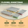 Zestaw 10 sztuk pojemników do zamrażania Viwares, organizer Podgląd zdjęcia produktu 2