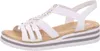 Rieker Riemchensandalette  Weiß Produktbild-Vorschau 1
