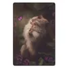 MuchoWow® Mauspad Mousepad Affe - Schmetterling - Dschungel Produktbild-Vorschau 1