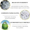 Collage of images and text describing features of silica gel packets. Produktbild-Vorschau