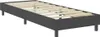 vidaXL Boxspring Bedstead Grey Fabric 90x200 cm Náhľad obrázku produktu 2