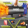 MASKO® Chauffage à gaz à soufflerie, chauffage au gaz, Voir les images du produit 3