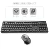 gembird Kabelloses Desktop-Set schwarz DE-Layout Náhľad obrázku produktu 1