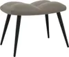 vidaXL Relaxsessel mit Hocker Hellgrau Samt -  Sessel Produktbild-Vorschau 13