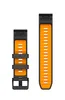 Garmin QuickFit, Kapela, Chytré hodinky, Grafit, Oranžová, Náhled obrázku produktu 2