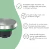 Messerersatz & Wasserstopfen für Thermomix TM5/TM6, Produktbild-Vorschau 4