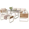 Gartenlounge-Set für 6-7 Personen–Rattan Sitzgruppe in Produktbild-Vorschau 14