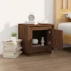 Nachttisch Braun Eichen-Optik 44x35x45 cm Holzwerkstoff Produktbild-Vorschau 3