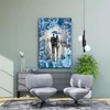 Paar mit Regenschirm Frau & Mann Wandbild Leinwandbild Produktbild-Vorschau 3