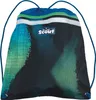 A drawstring bag with a pixelated design. Voir les images du produit