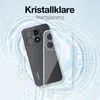 A phone case is shown next to a phone, with water ripple effects in the background. Produktbild-Vorschau