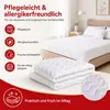 Textom White Sommerdecke 120x200 cm antiallergisch leicht Produktbild-Vorschau 6