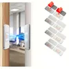 Magnet Türverschluss selbstklebend 8er Set ultraflach Produktbild-Vorschau 1