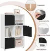 WOLTU Bücherregal Bücherschrank Standregal, mit 3 Türen, 6 Produktbild-Vorschau 7