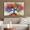 Leinwand Bilder 90x60 cm - Lebensbaum - Natur - Farbenfroh Produktbild-Vorschau 5