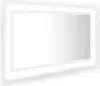 vidaXL LED koupelnové zrcadlo bílé 80x8,5x37 cm akrylové Náhled obrázku produktu 1