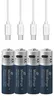 MediaRange Batterie wiederaufl. USB-C Li-ION AA 1,5V  4St Produktbild-Vorschau 6