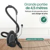 Emerio Aspirateur avec sac – 2 litres – Longueur du câble Voir les images du produit 6